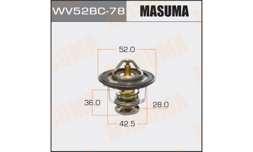 Термостат Masuma, арт. WV52BC-78