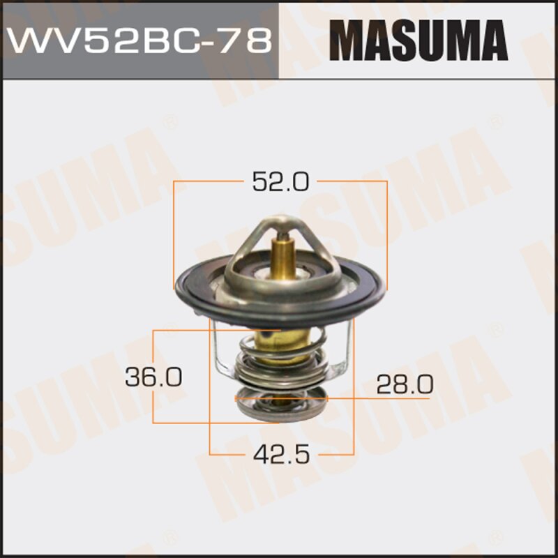 

Термостат "Masuma" WV52BC-78