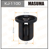 Клипса крепёжная деталей салона Masuma, для Lexus, Scion, Toyota, арт. KJ-1100