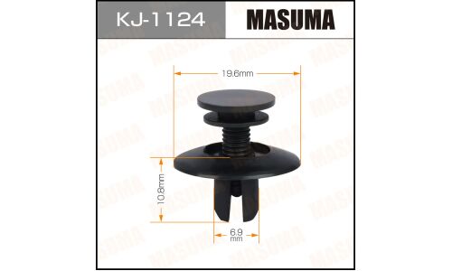 Клипса крепёжная обшивки салона Masuma, для Toyota, арт. KJ-1124