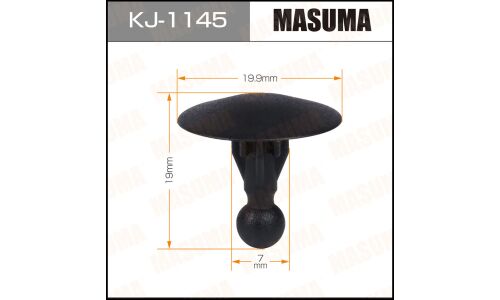 Клипса крепежная Masuma KJ-1145 (OEM 90467-06093)