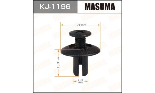 Клипса крепёжная деталей кузова Masuma, для Lexus, Toyota, арт. KJ-1196