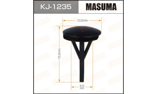 Клипса крепежная Masuma KJ-1235 (OEM 90467-06130)