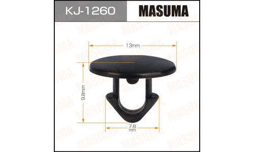 Клипса крепёжная защиты двигателя и капота Masuma, для Toyota, арт. KJ-1260