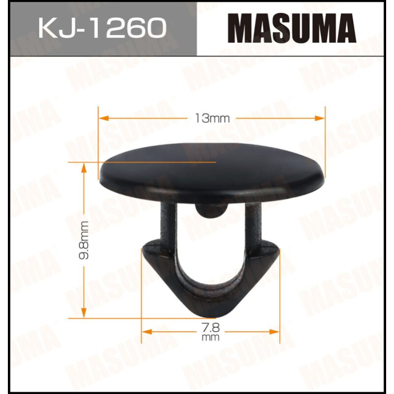 

Клипса крепежная MASUMA KJ-1260 (OEM 90467-08203)