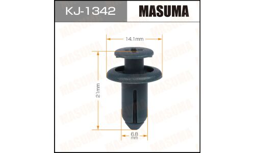 Клипса крепёжная обшивки двери Masuma, для Toyota, арт. KJ-1342