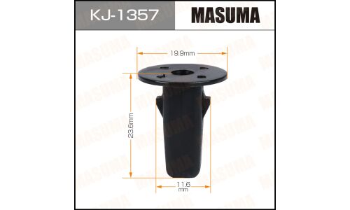 Клипса крепежная Masuma KJ-1357 (OEM 90189-06177)