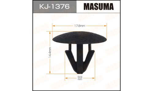 Клипса крепёжная обшивки салона Masuma, для Scion, Toyota, арт. KJ-1376