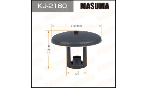 Клипса крепежная Masuma KJ-2160 (OEM 90467-06001-B1)