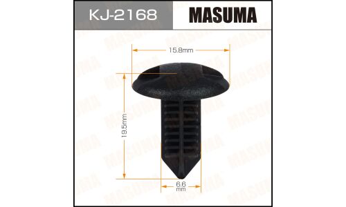 Клипса крепёжная обшивки салона Masuma, для Toyota, арт. KJ-2168