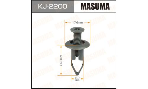 Клипса крепёжная бампера Masuma, для Toyota, арт. KJ-2200