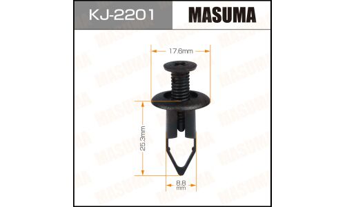 Клипса крепёжная бампера Masuma, для Toyota, арт. KJ-2201