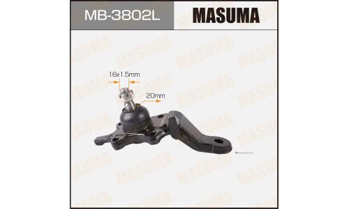 Опора шаровая Masuma, левая, арт. MB-3802L