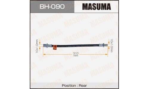 Шланг тормозной Masuma для Toyota LiteAce / TownAce, задний, арт. bh-090