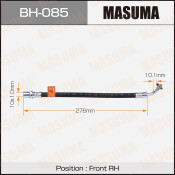 Шланг тормозной Masuma для Toyota Land Cruiser, передний, правый, арт. bh-085 Шланг тормозной Masuma для Toyota Land Cruiser, передний, правый, арт. bh-085