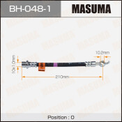 Шланг тормозной Masuma для Toyota Estima / Lucida CXR, передний, арт. bh-048-1 Шланг тормозной Masuma для Toyota Estima / Lucida CXR, передний, арт. bh-048-1