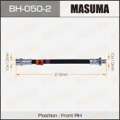 Шланг тормозной Masuma для Mitsubishi Delica / Diamante / RVR, передний, арт. bh-050-2 Шланг тормозной Masuma для Mitsubishi Delica / Diamante / RVR, передний, арт. bh-050-2