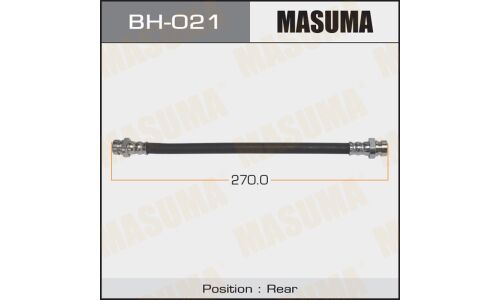 Шланг тормозной Masuma для Mitsubishi Pajero Io, задний, арт. bh-021