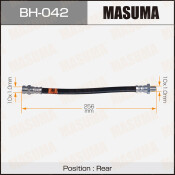 Шланг тормозной Masuma для Mitsubishi Diamante, задний, арт. bh-042