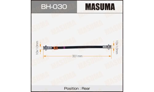 Шланг тормозной Masuma для Suzuki Escudo, задний, арт. bh-030