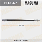 Шланг тормозной Masuma для Toyota Estima / Lucida CXR, задний, арт. bh-047 Шланг тормозной Masuma для Toyota Estima / Lucida CXR, задний, арт. bh-047