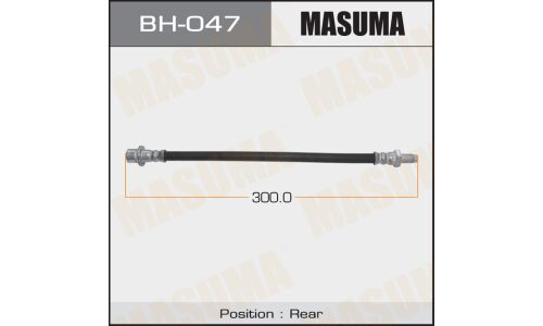 Шланг тормозной Masuma для Toyota Estima / Lucida CXR, задний, арт. bh-047