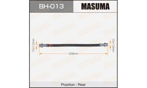 Шланг тормозной Masuma для Mitsubishi Pajero Mini, задний, арт. bh-013