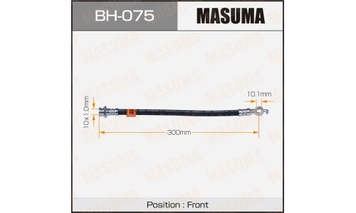 Шланг тормозной Masuma для Mazda Bongo, передний, арт. bh-075