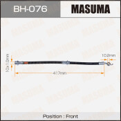 Шланг тормозной Masuma для Mitsubishi Mirage / Lancer, передний, арт. bh-076 Шланг тормозной Masuma для Mitsubishi Mirage / Lancer, передний, арт. bh-076