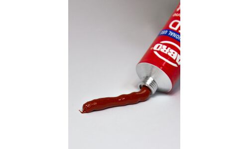 Герметик-прокладка ABRO Red RTV Silicone Gasket Maker, силиконовый, термостойкий, красный, туба 85г, арт. 11-AB