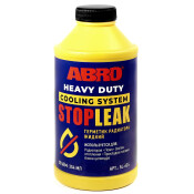 Герметик для системы охлаждения ABRO Heavy Duty Cooling System Stop Leak, с ингибитором коррозии, бутылка 354мл, арт. SL-624 Герметик для системы охлаждения ABRO Heavy Duty Cooling System Stop Leak, с ингибитором коррозии, бутылка 354мл, арт. SL-624