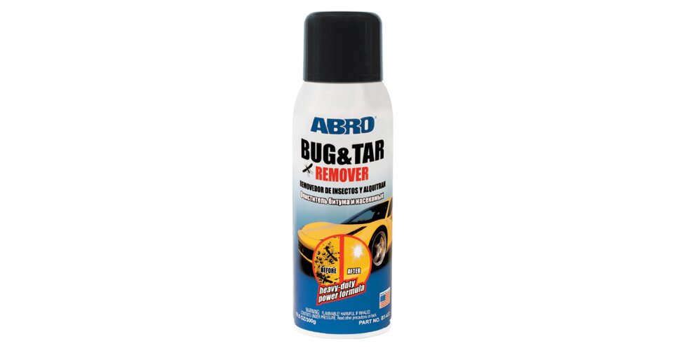 Очиститель кузова ABRO Bug & Tar Remover, от следов насекомых, смолы и ...