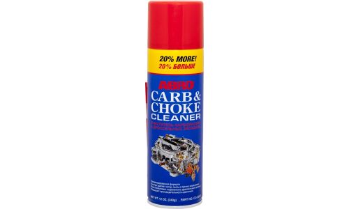 Очиститель карбюратора и дроссельных заслонок ABRO Carb & Choke Cleaner, улучшает работу двигателя, аэрозоль 340г (+трубка), арт. CC-220