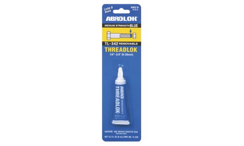 Фиксатор резьбы ABRO Removable Threadlok, разъемный, синий, туба 6мл, арт. TL-342