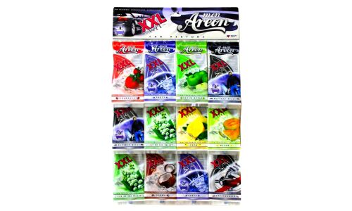 Ароматизатор подвесной Areon ароматы в ассортименте, картон с пропиткой, 1 шт