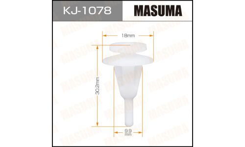 Клипса крепежная Masuma KJ-1078 (OEM 67921-50030)