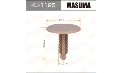 Клипса крепёжная обшивки салона Masuma, для Lexus, Toyota, арт. KJ-1125