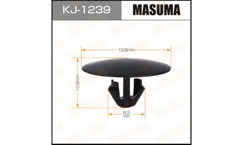 Клипса крепёжная деталей кузова Masuma, для Lexus, Scion, Toyota, арт. KJ-1239