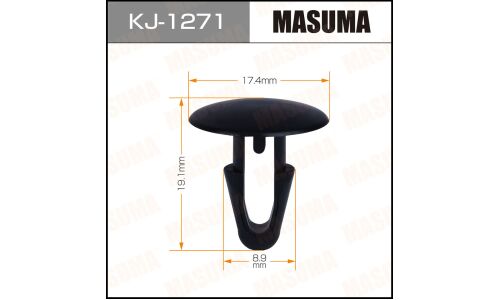 Клипса крепёжная деталей кузова Masuma, для Toyota, арт. KJ-1271