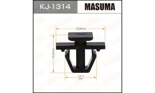 Клипса крепежная Masuma KJ-1314 (OEM 90467-13080)