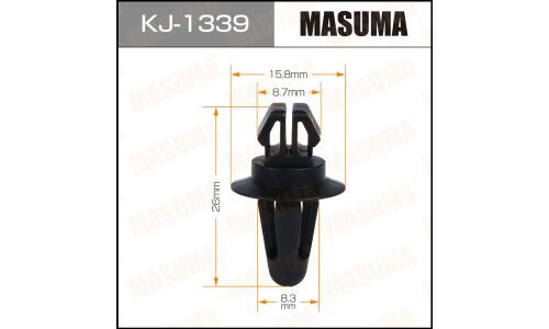 Клипса крепёжная брызговиков Masuma, для Lexus, Toyota, арт. KJ-1339