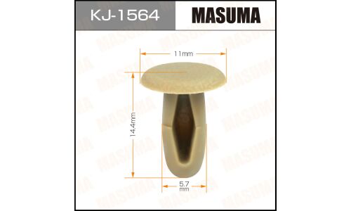 Клипса крепежная Masuma KJ-1564 (OEM 01553-05353)