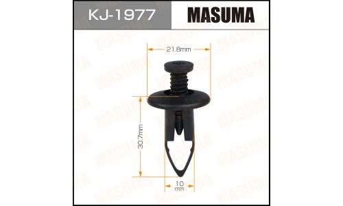 Клипса крепёжная бампера Masuma, для Subaru, арт. KJ-1977