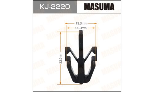 Клипса крепёжная решетки радиатора Masuma, для Lexus, Toyota, арт. KJ-2220