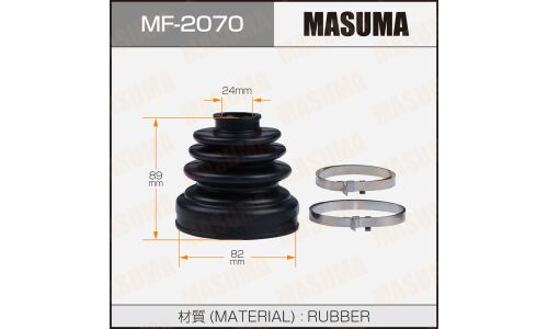 Пыльник привода Masuma, резина, арт. MF-2070