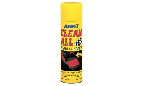 Очиститель салона ABRO Clean All, пенный, для ткани, винила и ковровых покрытий, от въевшихся загрязнений, аэрозоль 623г, арт. FC-577