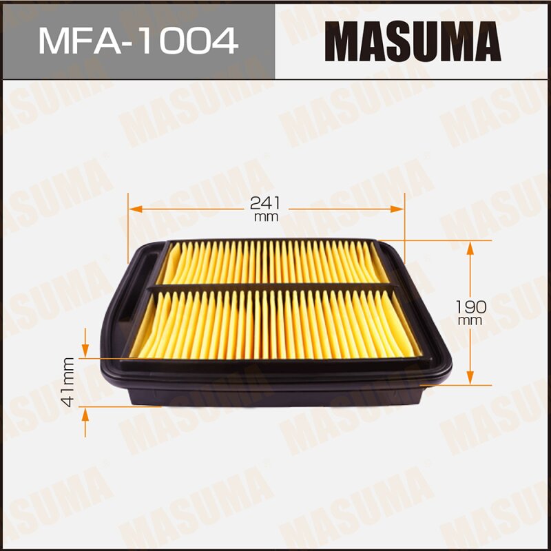 

Фильтр воздушный Masuma A-881V, арт. MFA-1004