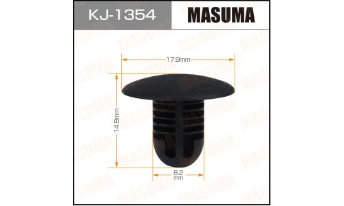 Клипса крепежная Masuma KJ-1354 (OEM 90467-09210)