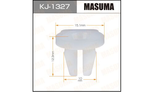 Клипса крепежная Masuma KJ-1327 (OEM 90189-06117)
