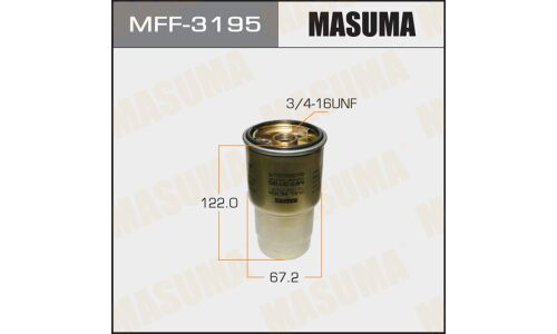 Фильтр топливный Masuma FC-184, арт. MFF-3195